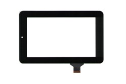 Сенсорное стекло (тачскрин) для планшета 7.0" HLD-PG708S, черный - фото 5461