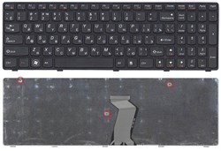 Клавиатура для ноутбука Lenovo G580, G585, Z580, Z585, Z780, G780 - фото 7876